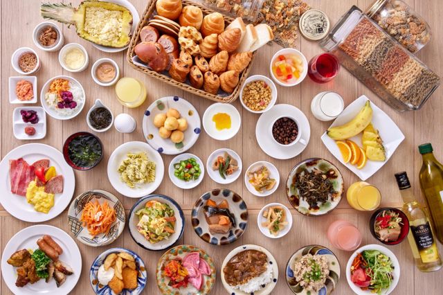 沖縄ナハナホテル＆スパ 朝食一例